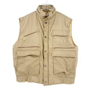 WearGuard tan Insulated Survival Vest men's XL utility outdoors hunting camping